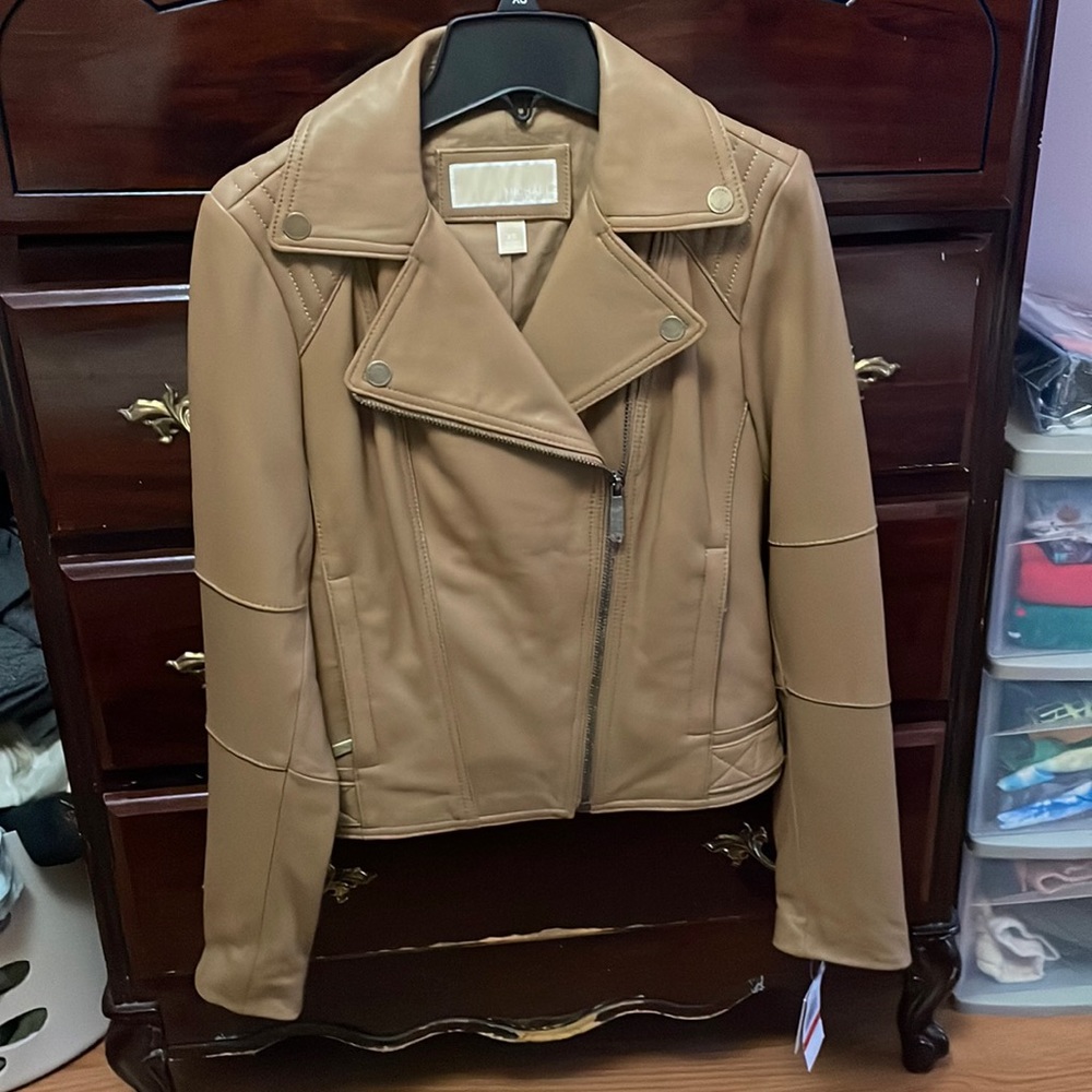 Michael Kors Leather Jacket